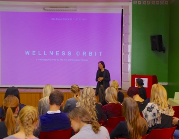 Dr. Helena Lass @ Innovation Clinic by Connected Health, Tallinn 11/2017. Photo: Kaur Lass